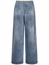 Balmain Straight Jeans In Blue