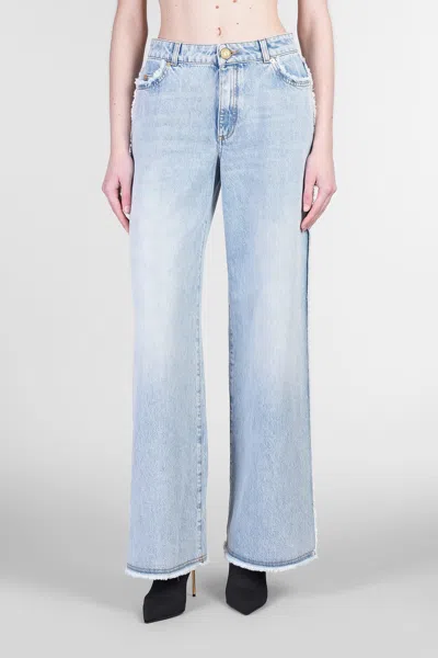 Balmain Jeans In Blue Cotton