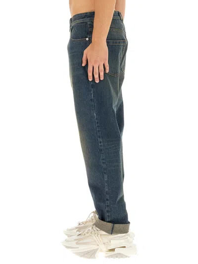 Balmain Jeans In Denim In Blue