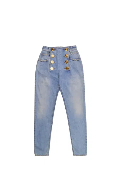 Balmain Jeans In Light Blue