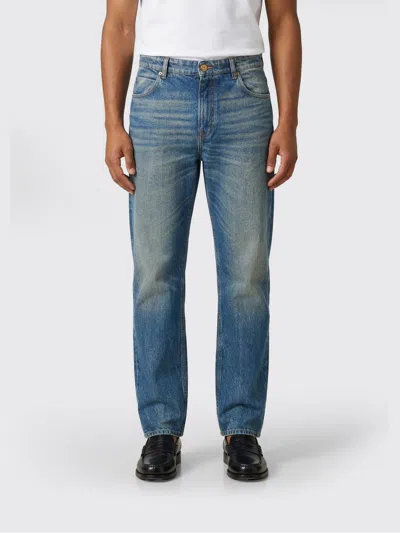 Balmain Jeans Men  In Blue