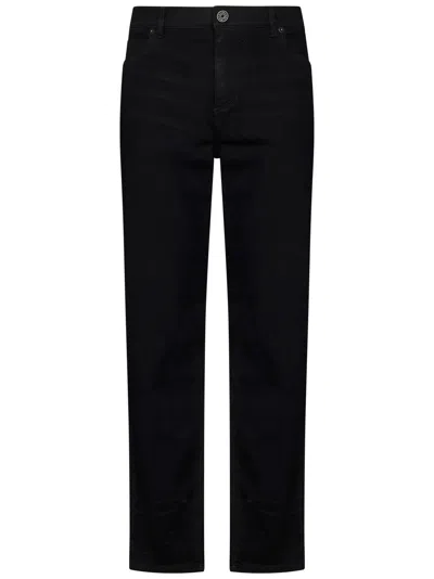 Balmain Jeans In Nero