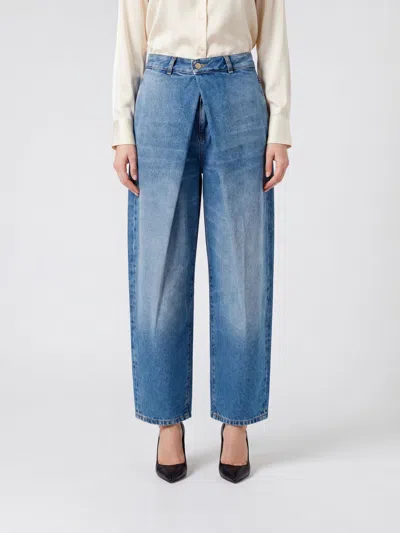Balmain Jeans Woman Color Blue