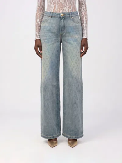 Balmain Jeans Woman Color Blue