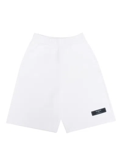 BALMAIN JERSEY SHORTS
