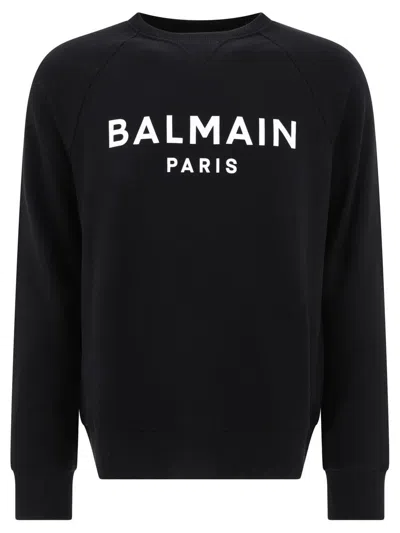 Balmain Jerseys & Knitwear In Noirblanc