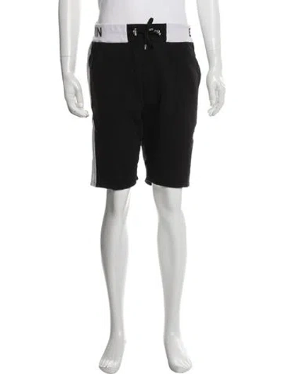 Pre-owned Balmain Jogger Shorts In Black
