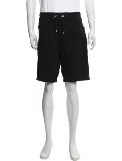 Pre-owned Balmain Jogger Shorts In Black
