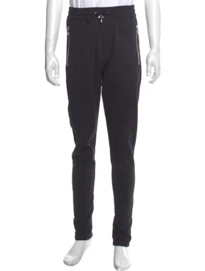 Pre-owned Balmain Jogger Shorts In Gray