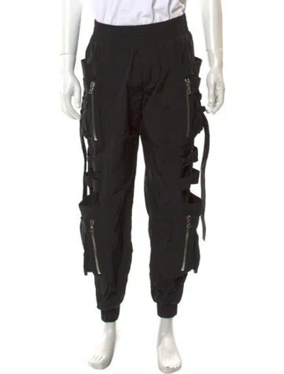 Pre-owned Balmain Joggers In Black
