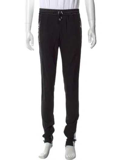 Pre-owned Balmain Joggers In Black