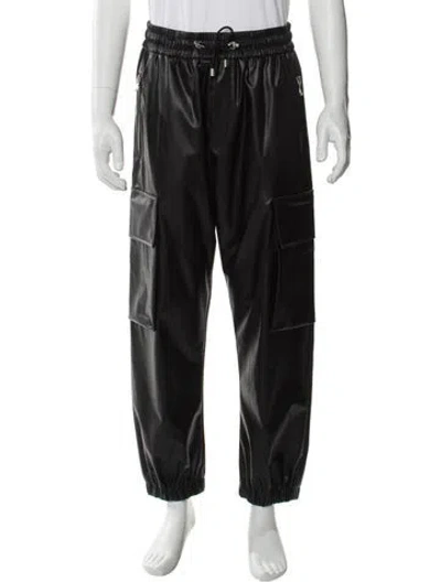 Pre-owned Balmain Joggers W/ Tags In Black
