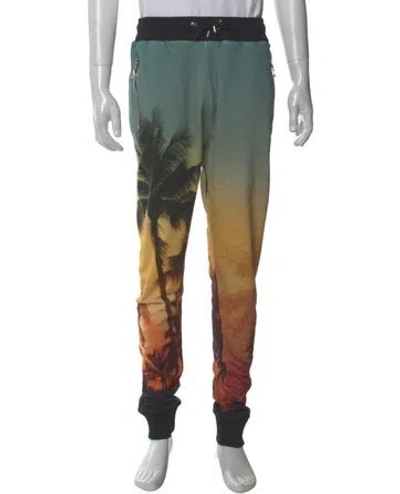 Pre-owned Balmain Joggers W/ Tags In Green