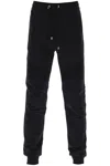 BALMAIN JOGGERS WITH TOPSTITCHED INSERTS