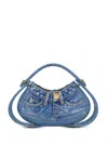 Balmain Jolie Madame Cross Body Bag In Blue