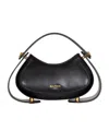Balmain Jolie Madame Small Top-handle Bag In Grid Padded Leather In Black