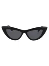 Balmain Jolie Cat-eye Frame Sunglasses In Black Gold