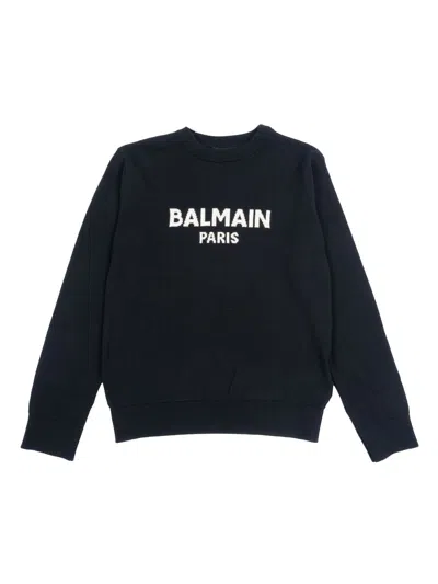Balmain Kids'  Jumper In Black