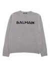 Balmain Jumper In Grey