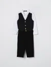 Balmain Suit  Kids Color Black In Black