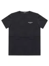 Balmain Junior Kids Basic Mini Logo T-shirt In Nero