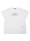 Balmain Junior Mini Trendy T-shirt For Kids In White