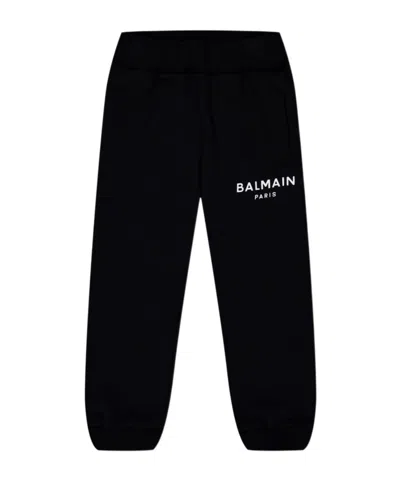 Balmain Juniors' Logo Joggers In Black
