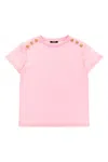 Balmain Logo Cotton Jersey T-shirt