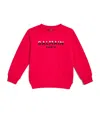 Balmain Logo-print Cotton Sweatshirt In Multi