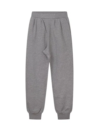 Balmain Kids Kids Mini Joggers In Gray