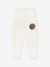 Balmain Kids Logo Joggers In Ivory