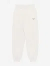 Balmain Kids Logo Joggers In White