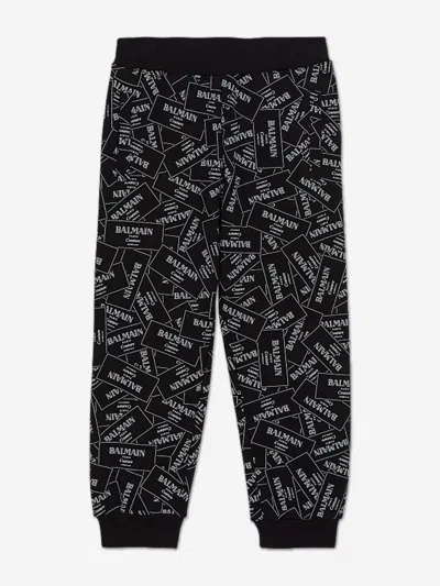 BALMAIN BALMAIN KIDS LOGO PRINT JOGGERS