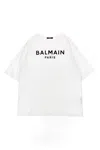 Balmain Organic Cotton Jersey T-shirt In White