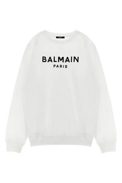 Balmain Kids Logo Sweatshirt In White