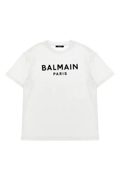 BALMAIN BALMAIN KIDS LOGO T-SHIRT