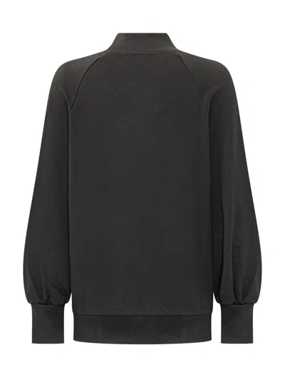 Balmain Kids Mini Logo Sweatshirt In Black