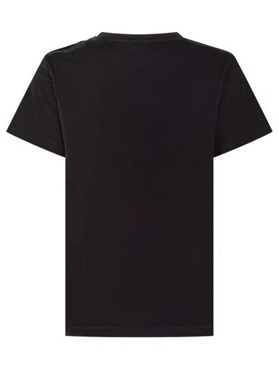 Balmain Kids Mini T-shirt In Black/gold