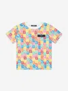 BALMAIN BALMAIN KIDS MONOGRAM LOGO T-SHIRT