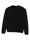 Balmain Kids Monogram Sweater In Black