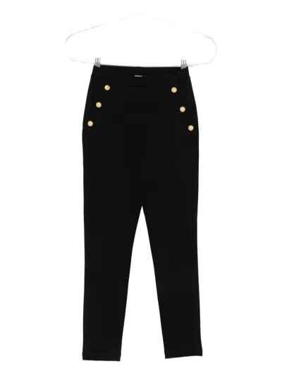 BALMAIN BALMAIN KIDS PANTS WITH BUTTON DETAIL