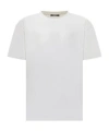 Balmain Kids Short-sleeved Crewneck T-shirt In White