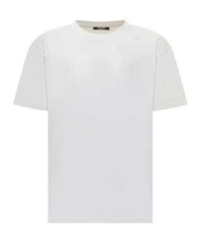 Balmain Kids Short-sleeved Crewneck T-shirt In White