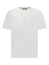 Balmain Kids T-shirt With Embossed Logo In White