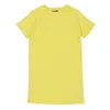 Balmain Kids Yellow Logo T-shirt Dress In Yellow