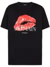 Balmain Short-sleeved T-shirt In Black