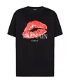 Balmain Short-sleeved T-shirt In Black