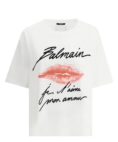 BALMAIN KISS T-SHIRT