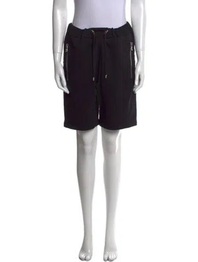 Pre-owned Balmain Knee-length Shorts In Black