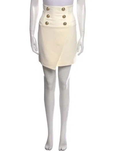 Pre-owned Balmain Knee-length Skirt In Neutral